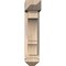 Ekena Millwork Balboa Arts and Crafts Smooth Bracket w/ Offset Brace, Douglas Fir, 5 1/2"W x 16"D x 24"H BKT0604X16X24BOA03SDF - alternate 3